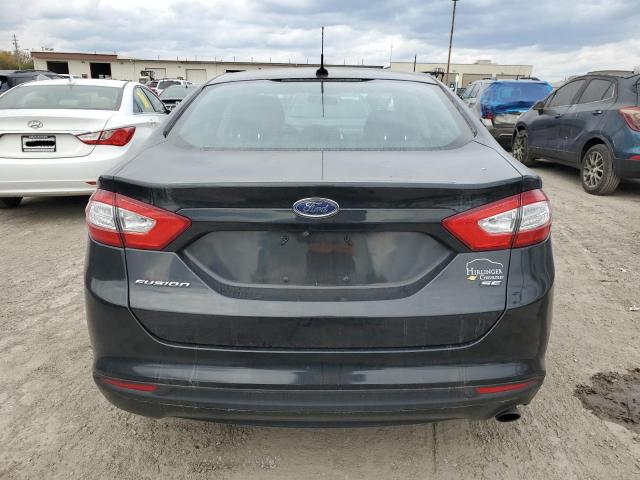 1FA6P0H74F5115886 - 2015 FORD FUSION SE BLACK photo 6