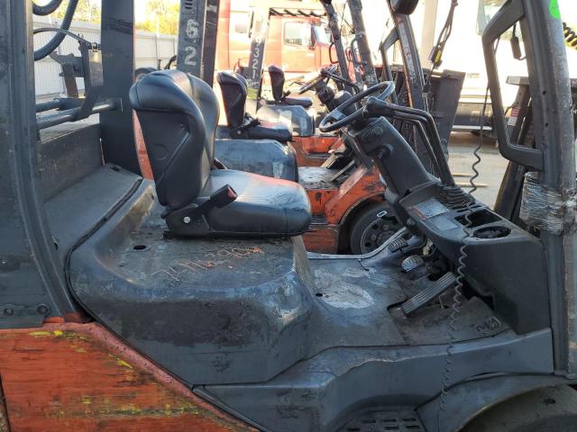 8FGCU2514209 - 2007 TOYOTA FORKLIFT ORANGE photo 6