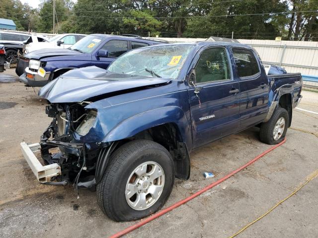 3TMJU62N18M058891 - 2008 TOYOTA TACOMA DOUBLE CAB PRERUNNER BLUE photo 1