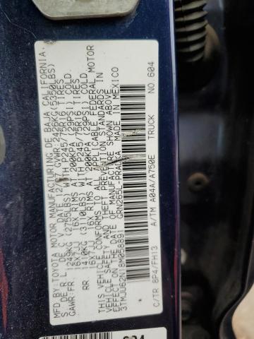 3TMJU62N18M058891 - 2008 TOYOTA TACOMA DOUBLE CAB PRERUNNER BLUE photo 13