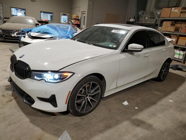 3MW5R7J04L8B10396 - 2020 BMW 330XI WHITE photo 1