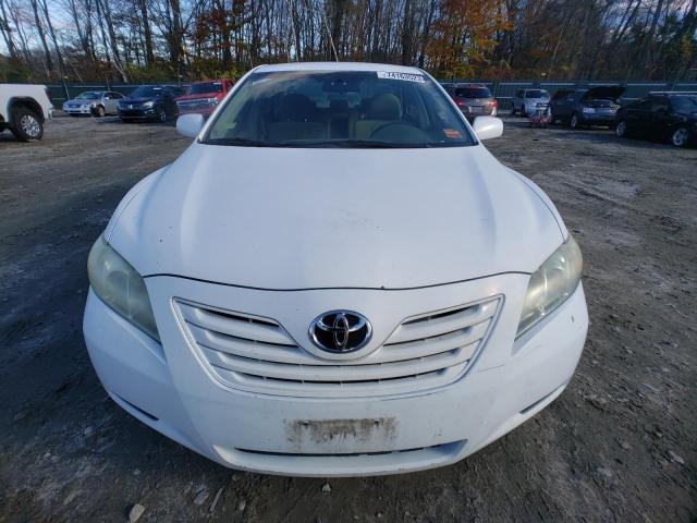 4T1BE46K47U604157 - 2007 TOYOTA CAMRY CE WHITE photo 5