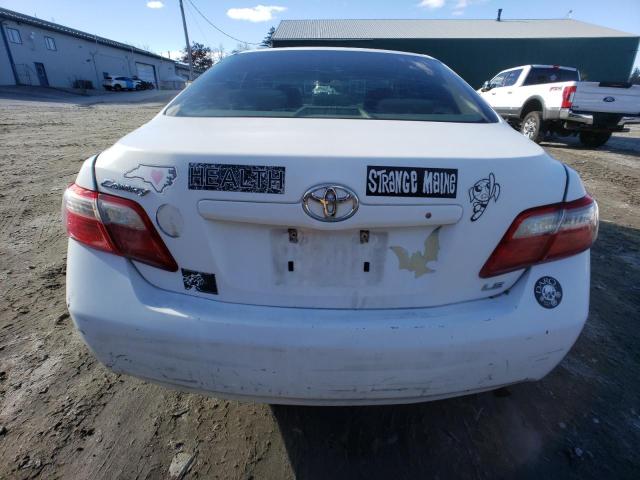 4T1BE46K47U604157 - 2007 TOYOTA CAMRY CE WHITE photo 6