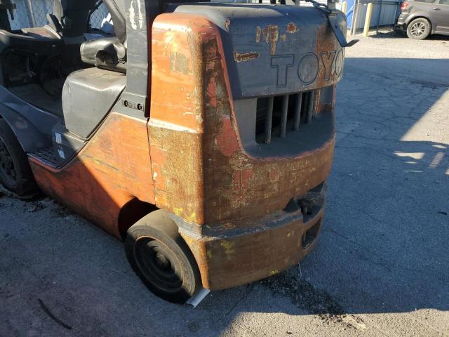 8FGCU2512668 - 2007 TOYOTA FORKLIFT ORANGE photo 10