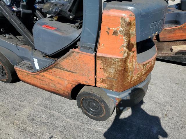 8FGCU2512971 - 2007 TOYOTA FORKLIFT ORANGE photo 9