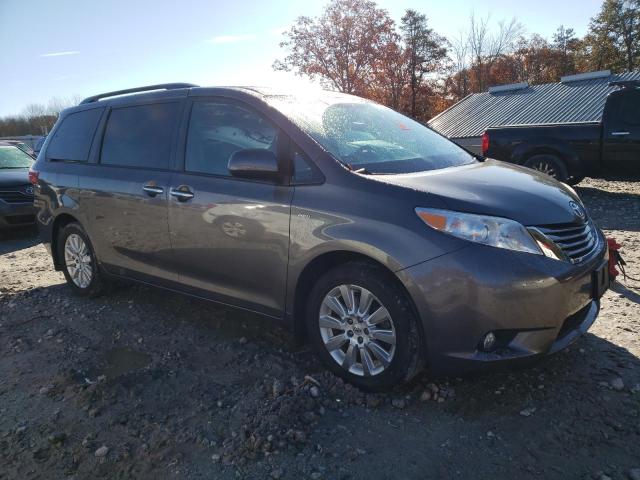 5TDDK3DC2GS135473 - 2016 TOYOTA SIENNA XLE GRAY photo 4