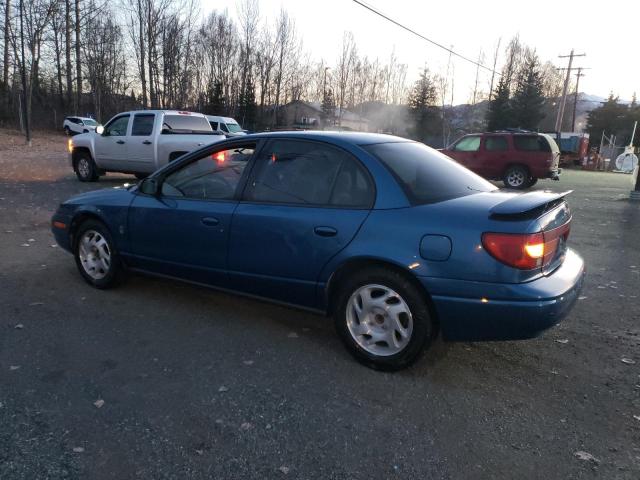 1G8ZK52792Z312299 - 2002 SATURN SL2 BLUE photo 2