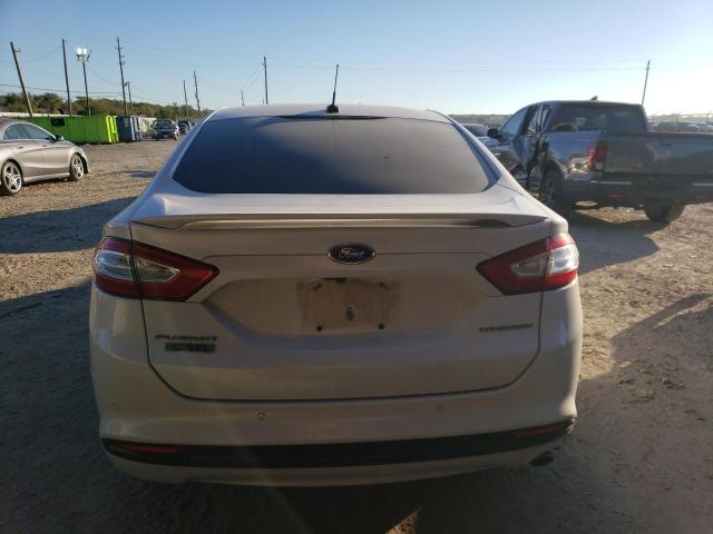 3FA6P0SU6FR280558 - 2015 FORD FUSION TITANIUM PHEV WHITE photo 6