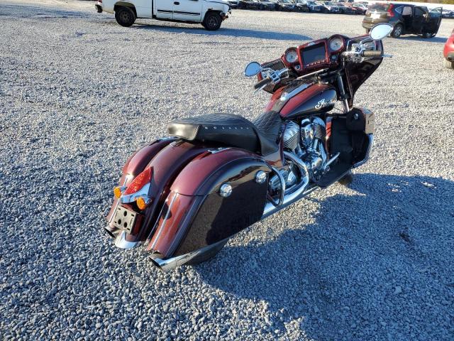 56KTRABB8M3393915 - 2021 INDIAN MOTORCYCLE CO. ROADMASTER MAROON photo 4