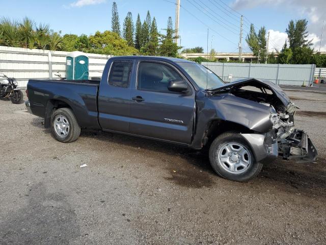 5TFTX4CN1FX054611 - 2015 TOYOTA TACOMA ACCESS CAB Графитовый фото 4