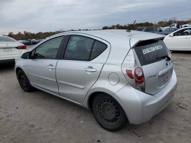 JTDKDTB35C1507173 - 2012 TOYOTA PRIUS C SILVER photo 2