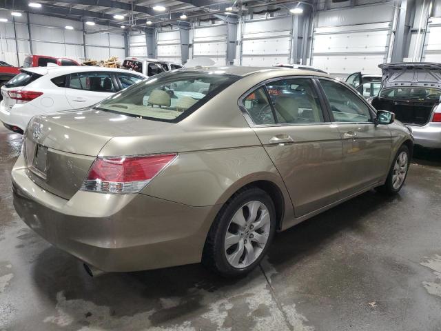 1HGCP26899A112936 - 2009 HONDA ACCORD EXL GOLD photo 3