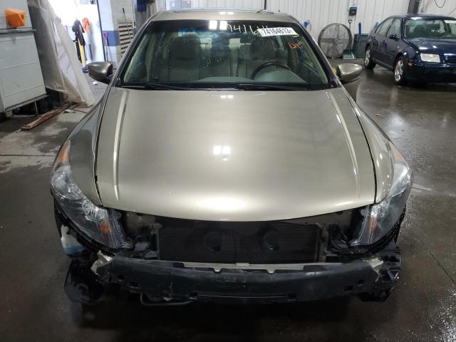 1HGCP26899A112936 - 2009 HONDA ACCORD EXL GOLD photo 5