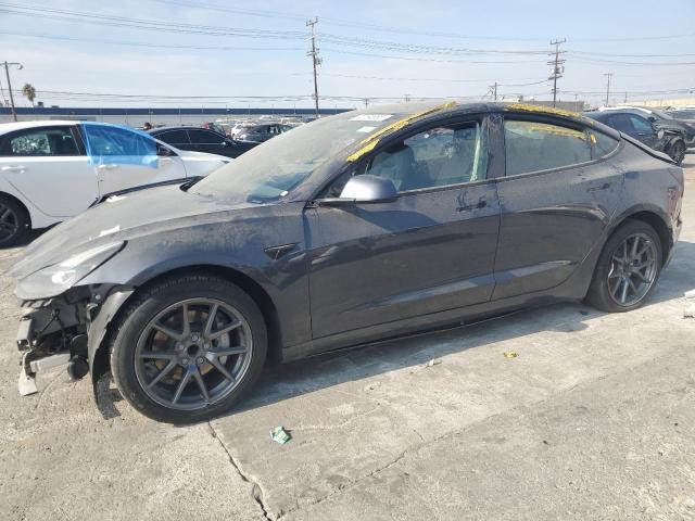 5YJ3E1EA0NF187626 - 2022 TESLA MODEL 3 CHARCOAL photo 1