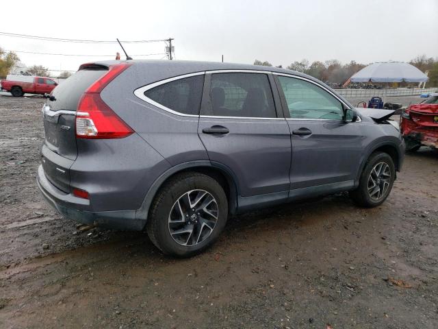 5J6RM4H44GL042555 - 2016 HONDA CR-V SE GRAY photo 3