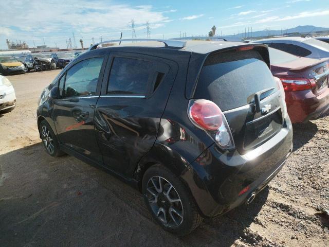 KL8CF6S98DC520485 - 2013 CHEVROLET SPARK 2LT BLACK photo 2