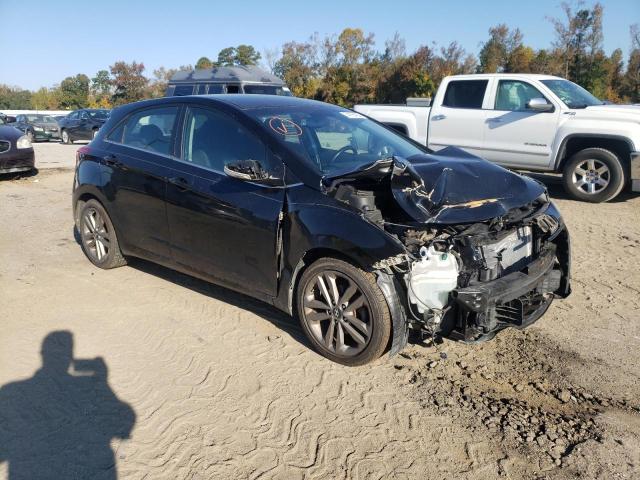 KMHD35LH5GU305516 - 2016 HYUNDAI ELANTRA GT BLACK photo 4