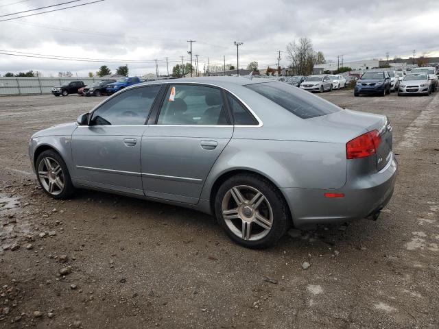 WAUDF78E37A105786 - 2007 AUDI A4 2.0T QUATTRO SILVER photo 2