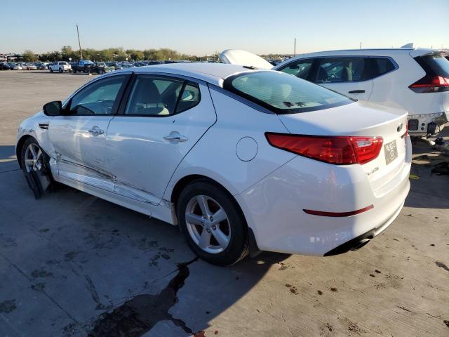 5XXGM4A71EG289739 - 2014 KIA OPTIMA LX WHITE photo 2