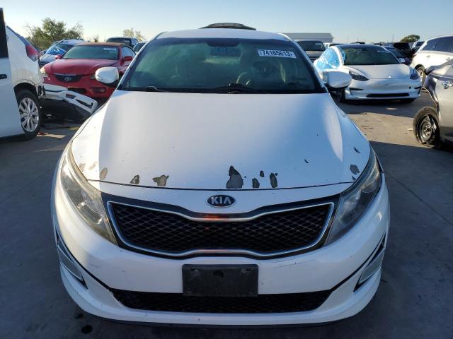 5XXGM4A71EG289739 - 2014 KIA OPTIMA LX WHITE photo 5