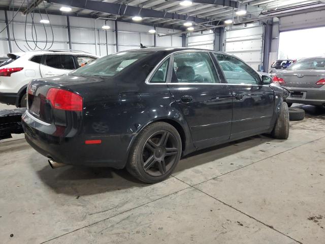 WAUDF78E17A122781 - 2007 AUDI A4 2.0T QUATTRO BLACK photo 3