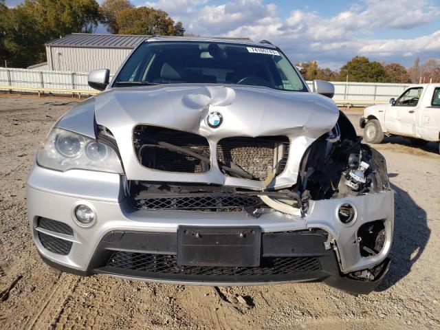 5UXZW0C56CL664480 - 2012 BMW X5 XDRIVE35D SILVER photo 5