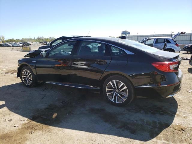 1HGCV3F51MA012484 - 2021 HONDA ACCORD HYBRID EXL BLACK photo 2