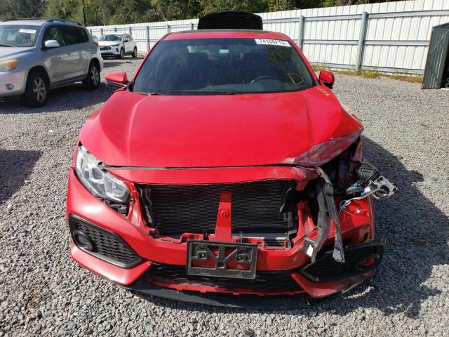 2HGFC1E53JH704574 - 2018 HONDA CIVIC SI RED photo 5