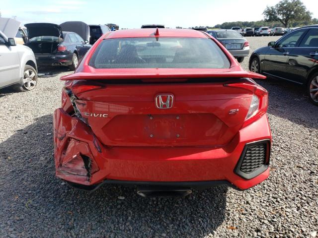 2HGFC1E53JH704574 - 2018 HONDA CIVIC SI RED photo 6