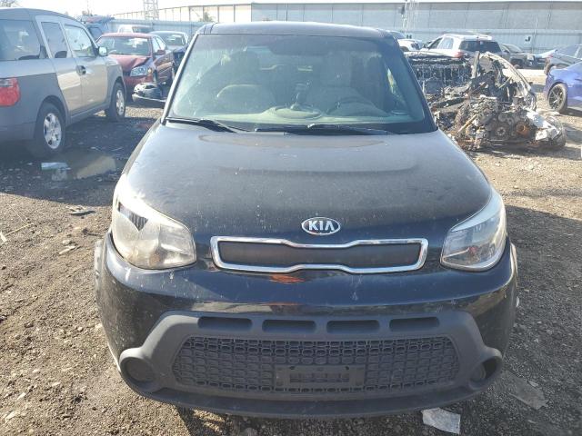 KNDJN2A2XE7725430 - 2014 KIA SOUL BLACK photo 5