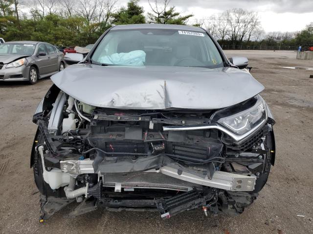 5J6RW2H86KA021082 - 2019 HONDA CR-V EXL SILVER photo 5