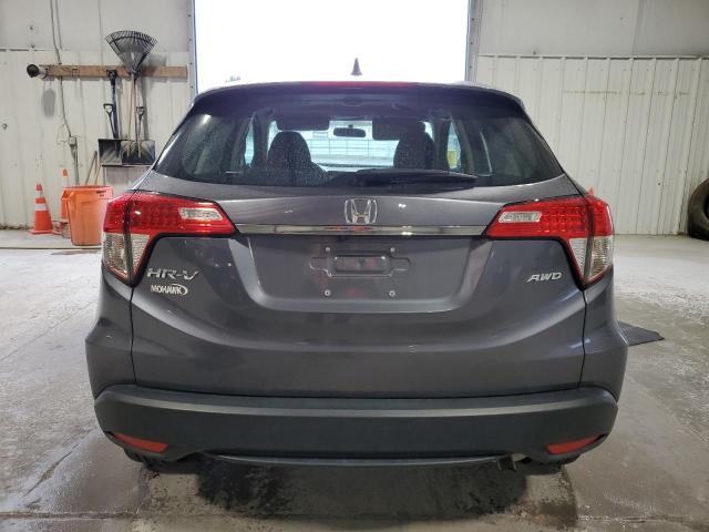 3CZRU6H38MM741913 - 2021 HONDA HR-V LX GRAY photo 6