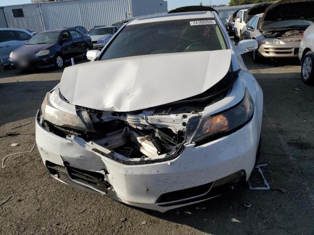 19UUA9F59DA003468 - 2013 ACURA TL TECH WHITE photo 5