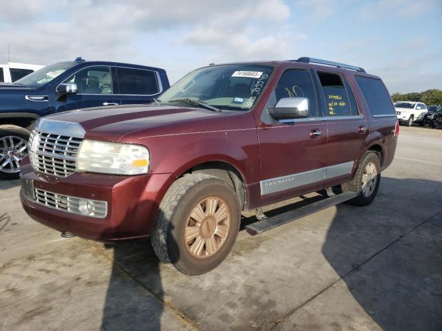5LMJJ2H52BEJ05540 - 2011 LINCOLN NAVIGATOR ბურგუნდია ფოტო 1