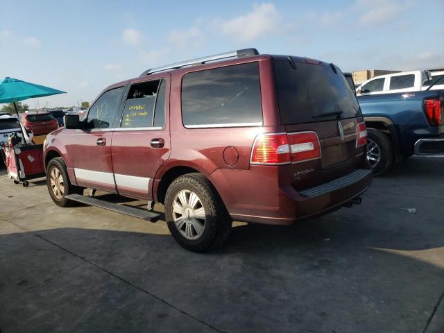 5LMJJ2H52BEJ05540 - 2011 LINCOLN NAVIGATOR ბურგუნდია ფოტო 2