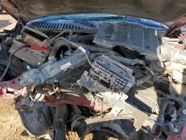 5LMJJ2J55DEL06202 - 2013 LINCOLN NAVIGATOR 红色 照片 12