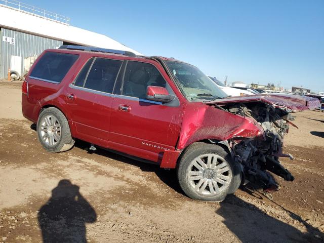 5LMJJ2J55DEL06202 - 2013 LINCOLN NAVIGATOR 红色 照片 4