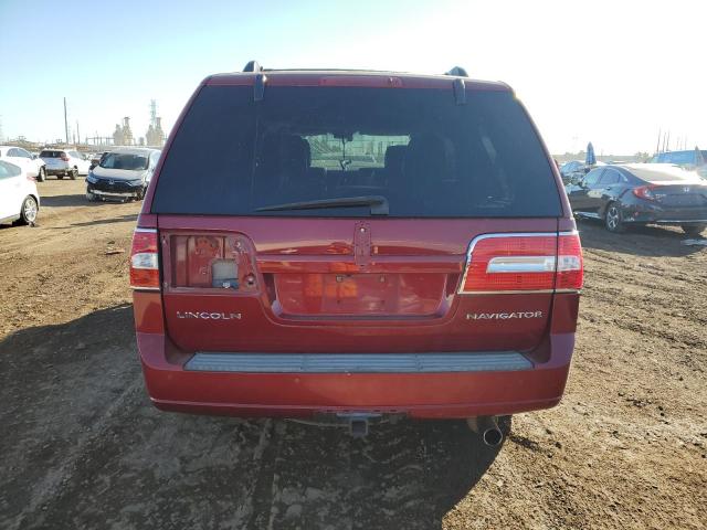 5LMJJ2J55DEL06202 - 2013 LINCOLN NAVIGATOR 红色 照片 6