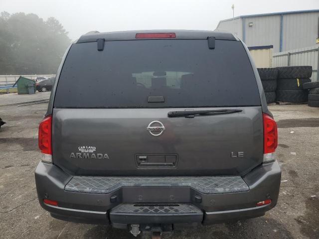 5N1BA08D08N600976 - 2008 NISSAN ARMADA SE GRAY photo 6