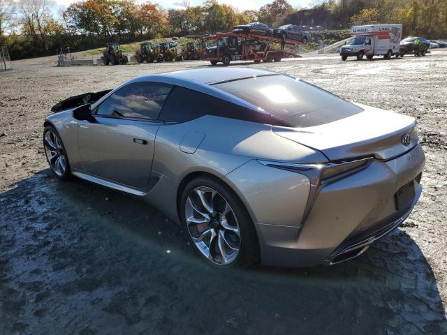 JTHHP5AYXJA003921 - 2018 LEXUS LC 500 GRAY photo 2