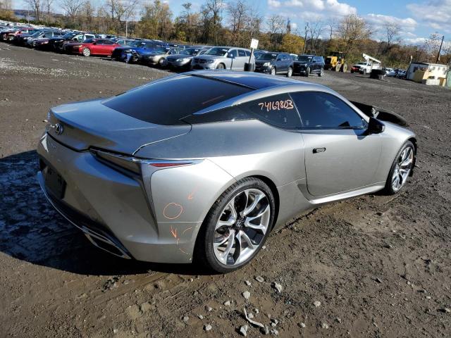 JTHHP5AYXJA003921 - 2018 LEXUS LC 500 GRAY photo 3