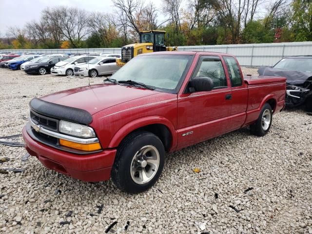 1GCCS19W418258240 - 2001 CHEVROLET S TRUCK S10 RED photo 1