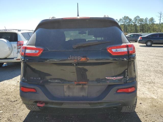 1C4PJMBS1FW710077 - 2015 JEEP CHEROKEE TRAILHAWK BLACK photo 6