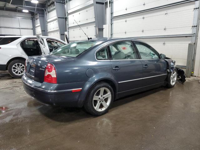 WVWTH63B44P056168 - 2004 VOLKSWAGEN PASSAT GLX 4MOTION GRAY photo 3