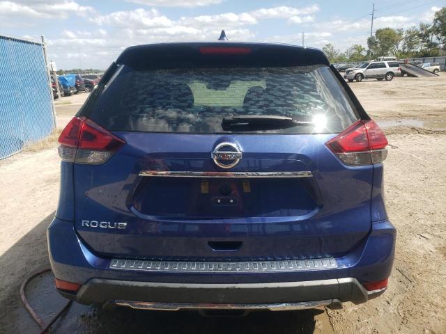 5N1AT2MTXLC761385 - 2020 NISSAN ROGUE S BLUE photo 6