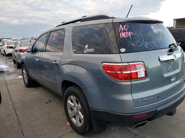 5GZER23707J172399 - 2007 SATURN OUTLOOK XR TEAL photo 2