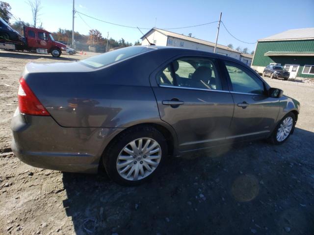 3FADP0L33BR216419 - 2011 FORD FUSION HYBRID GRAY photo 3