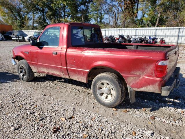 1FTYR10D93PB26063 - 2003 FORD RANGER RED photo 2