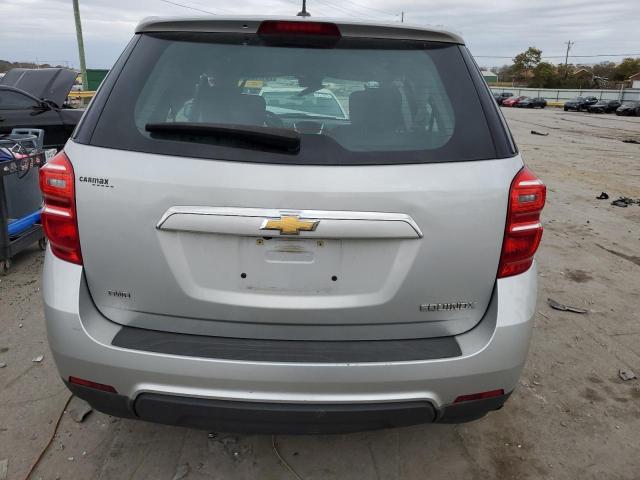 2GNFLEEK3G6275122 - 2016 CHEVROLET EQUINOX LS SILVER photo 6