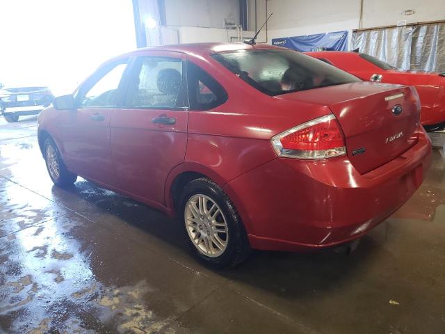 1FAHP3FN9AW267676 - 2010 FORD FOCUS SE RED photo 2